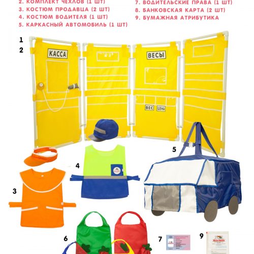 Комплект для сюжетно-ролевой игры «Магазин»