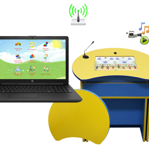 Интерактивный комплект логопеда «Антошка-1»